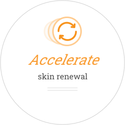 Accelerate skin renewal